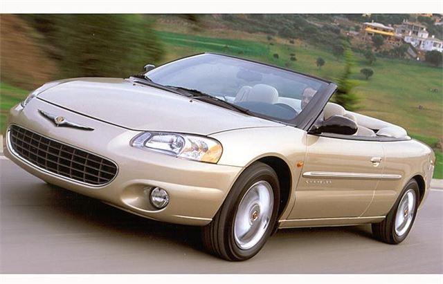 2001 Chrysler sebring convertible cost #4