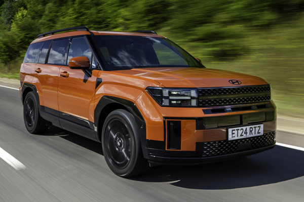 Best seven-seater cars: The Hyundai Santa Fe looks distinctive, and offers family-friendly space and usability for all three rows