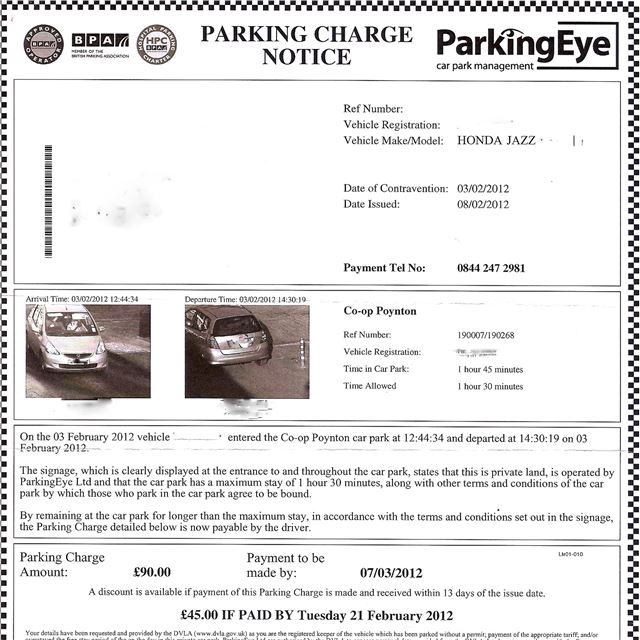 Martin Lewis Parking Charge Notice Template at vanfordblog Blog