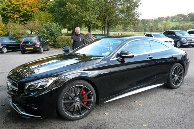 Mercedes s63 AMG Coupe черный