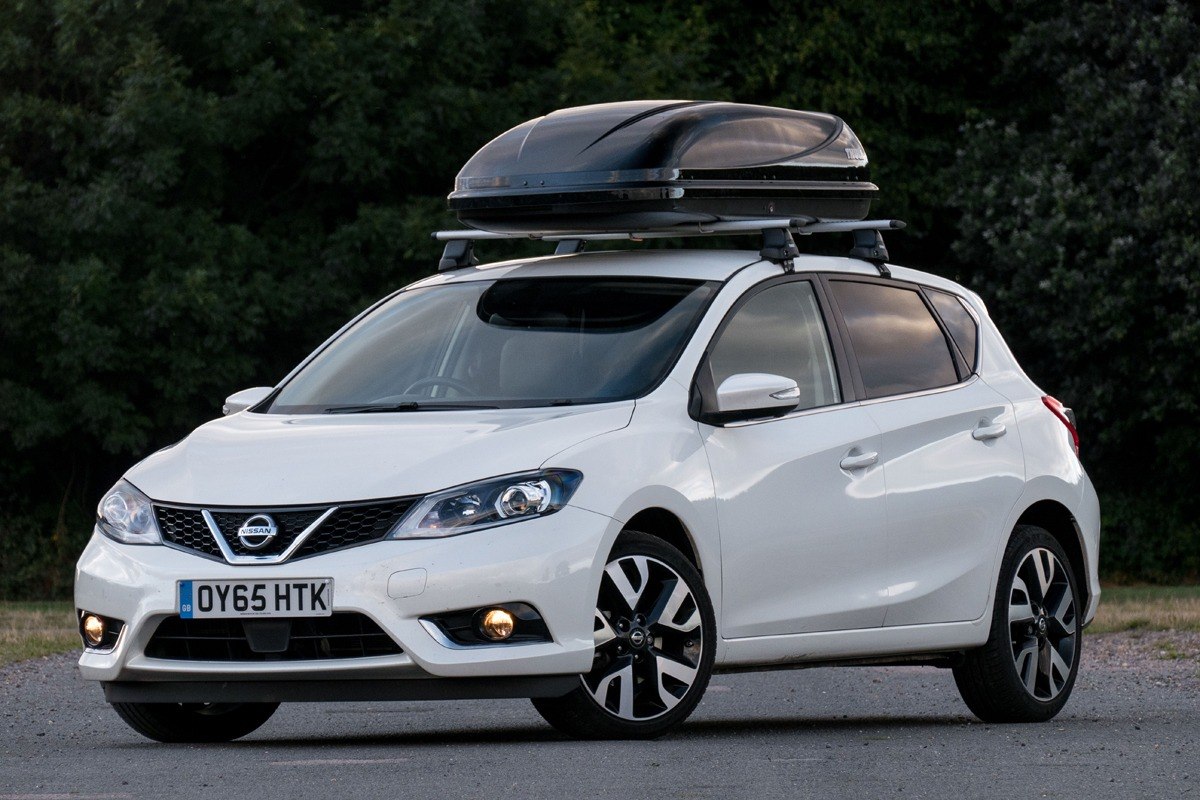 Nissan pulsar best sale roof bars