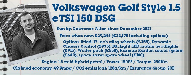 Volkswagen Golf eTFSI 150PS DSG | Honest John