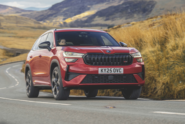 Skoda Kodiaq vRS review: driving