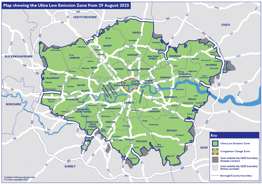 ULEZ Ultra Low-Emissions Zone Explained For 2024 | Honest John