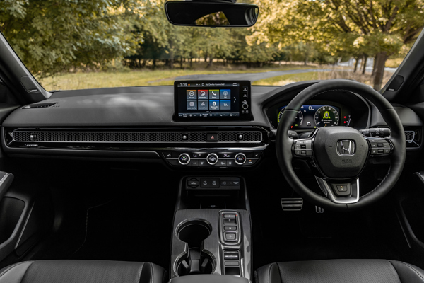 Honda Civic: interior