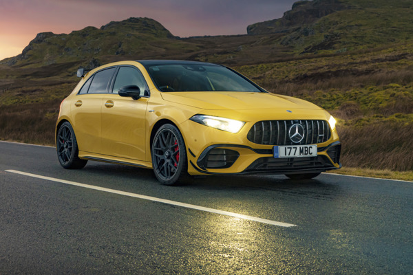 Mercedes-AMG A45 S: front view