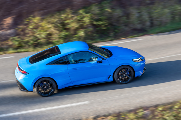 Honda Prelude: driving