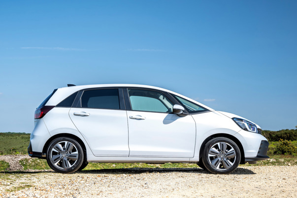 Honda Jazz: side view