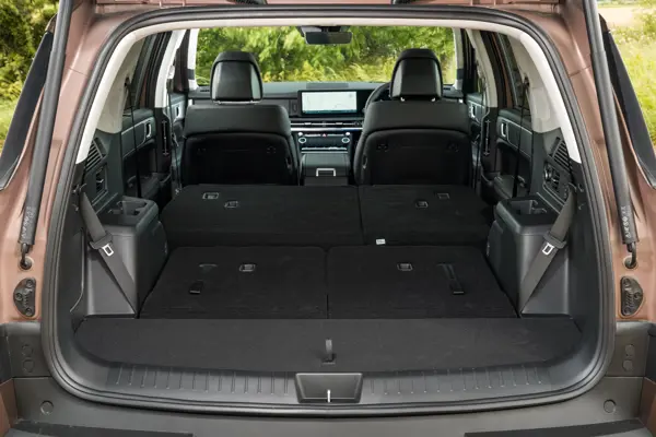 Hyundai Santa Fe: boot space